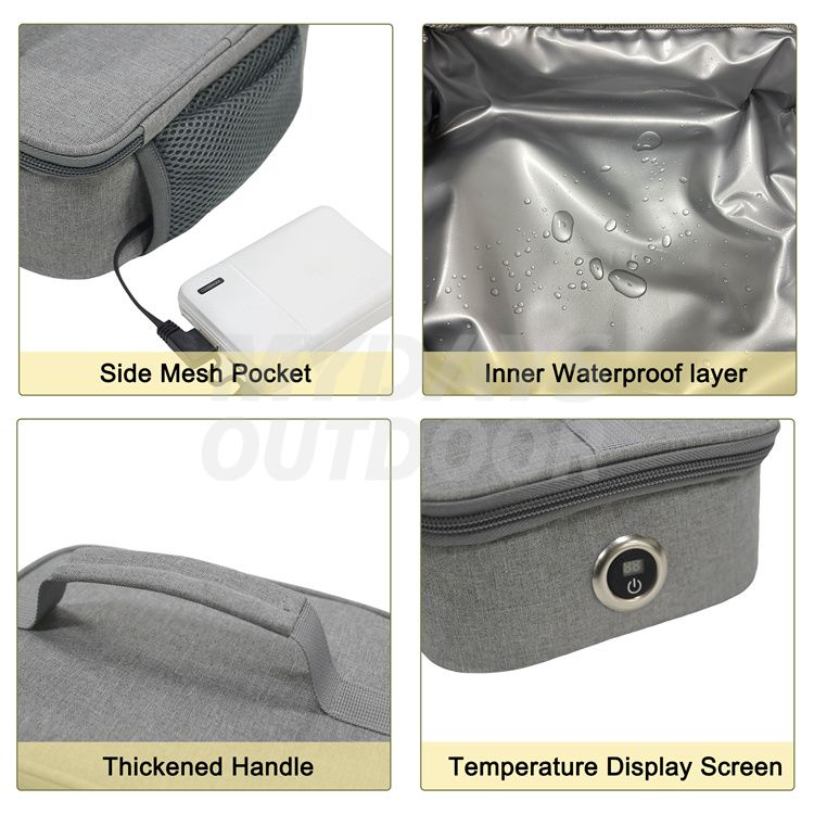 Temp Screen Heated Lunch Bag MYDAYS174