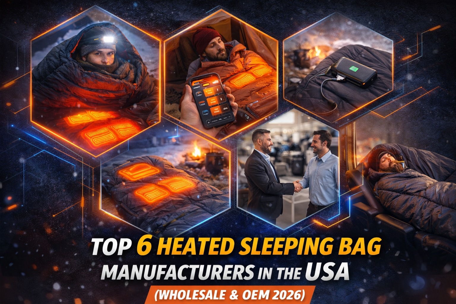 top 6 heating sleeping bag