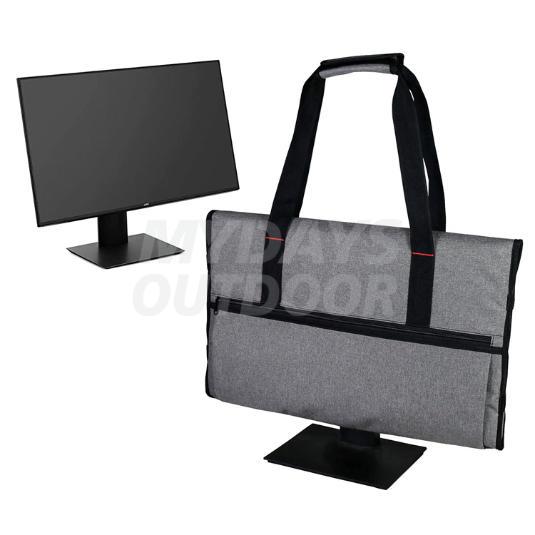 Protective Monitor Bag Travel Carrying Case for 21.5" LCD Screens and Monitors With Padded Velvet Lining MDSOB-1