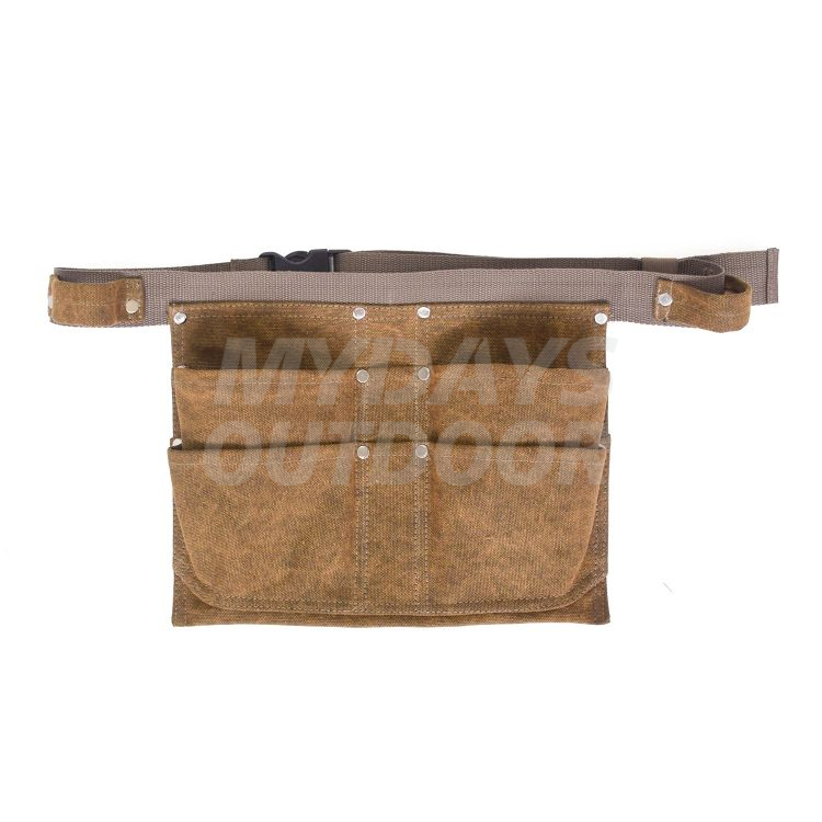 Herramientas de jardinería cinturón cintura delantal para herramientas jardín riñonera bolsa colgante MDSOT-1