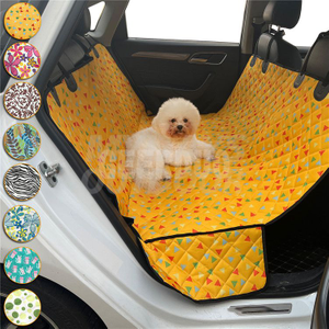 Tampa de banco traseiro de carro para cão de cão personalizado MDSCC-008