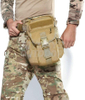 Vandtæt militær taktisk Drop Leg Pouch Bag Cross Over Leg Rig MDSTA-7