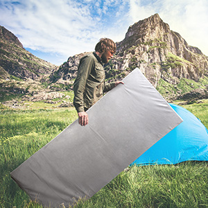 Matelas de camping en mousse à mémoire de forme (10)