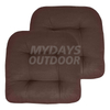 Comfortable Thick Fiber Patio Cushions Outdoor Chair Pads Seat Cover MDSGE-1