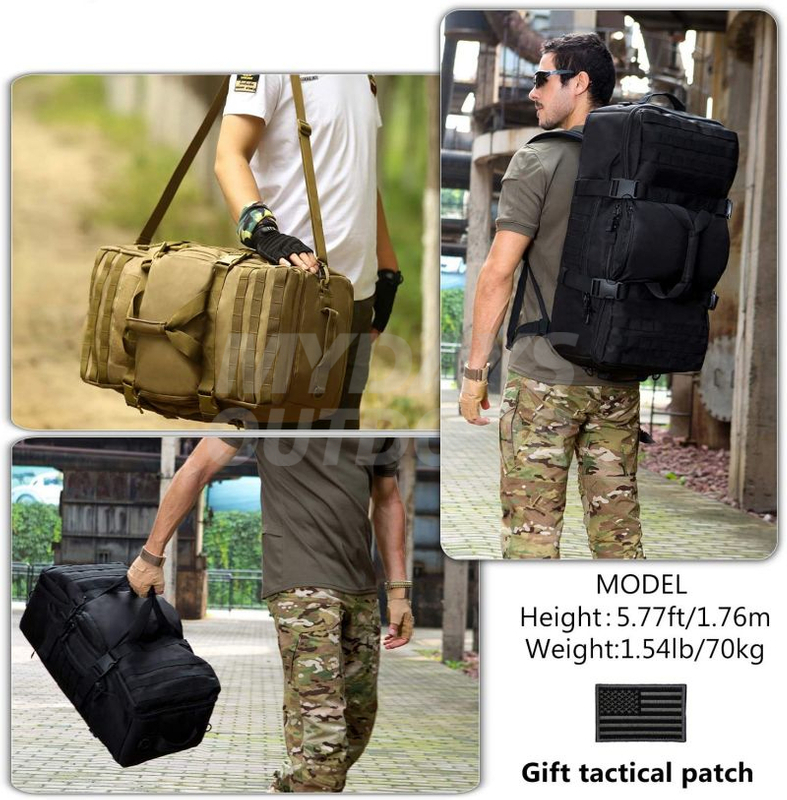 Tactical Travel Backpack Duffel Bag MDSHD5 Mydays Outdoor