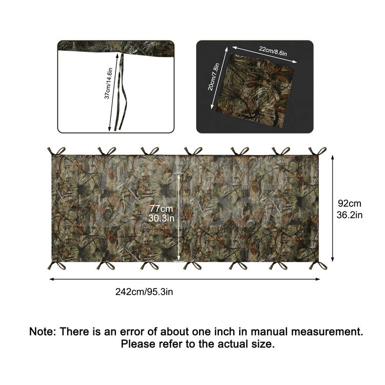 Camo Tree Stand Fence (1)