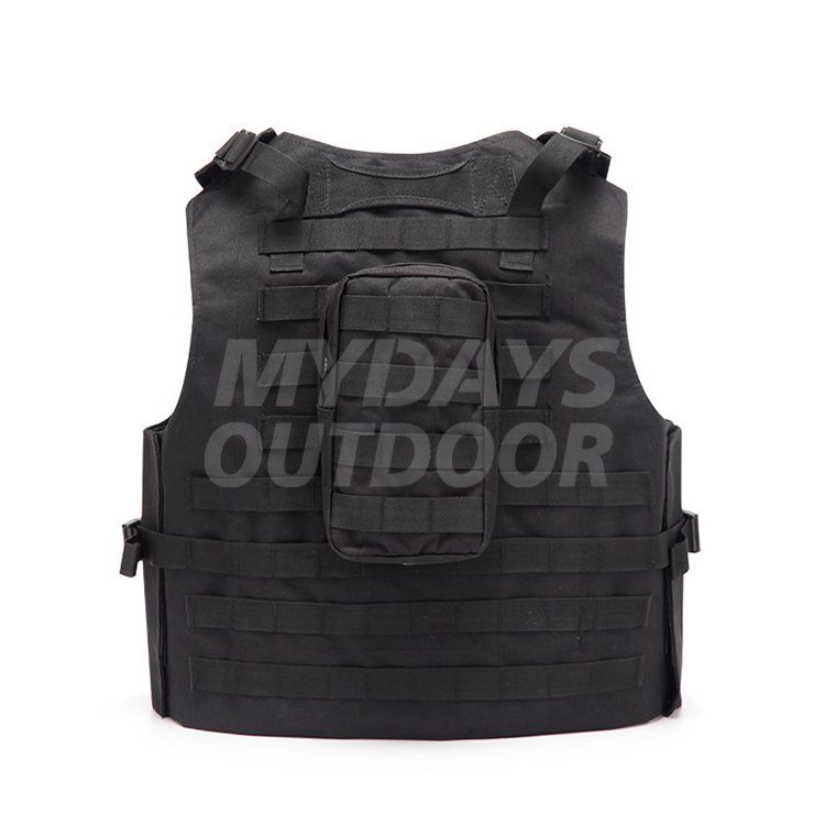 Tactical Vest with Detachable Accessories Pouches Quick and Release Buckle MDSHV-7