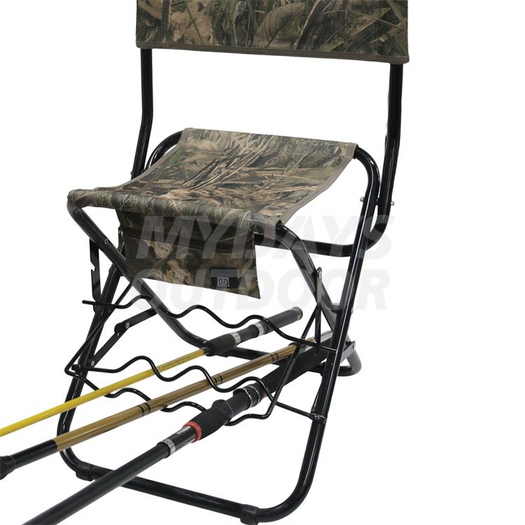 Camouflage Fishing Heated Folding Chair MYDAYS178