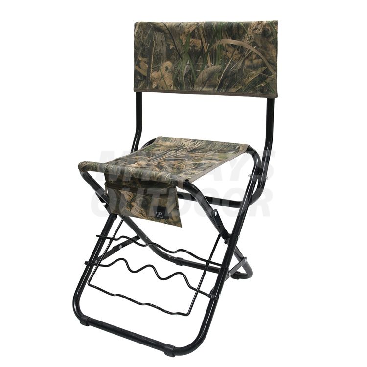 Aquatic Plant Camouflage Fishing Heated Folding Chair (2)