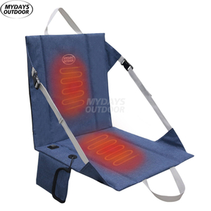 USB Power Heated Foldable Back Chair Pad MDSCS-38