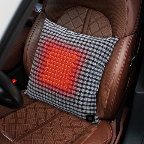 Electric Heated Pillow Lumbar Support for Warm and Pain Relief MDSCS-40