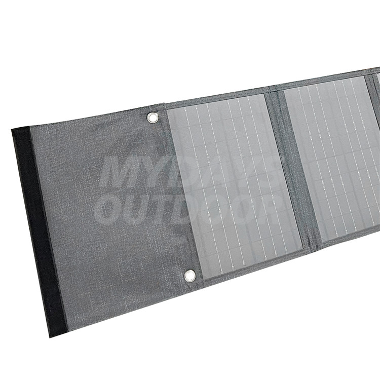 30W bærbare solcellepanelladersett med 3 sammenleggbare panel MDSC-2