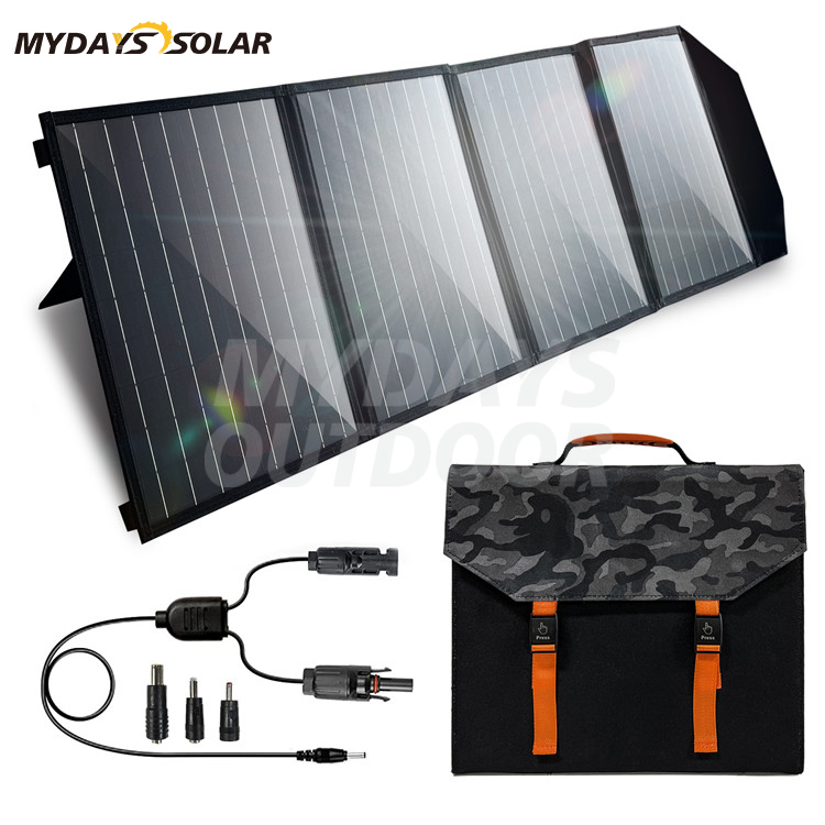 Chargeur de panneau solaire pliable portable 100W MDSC-5