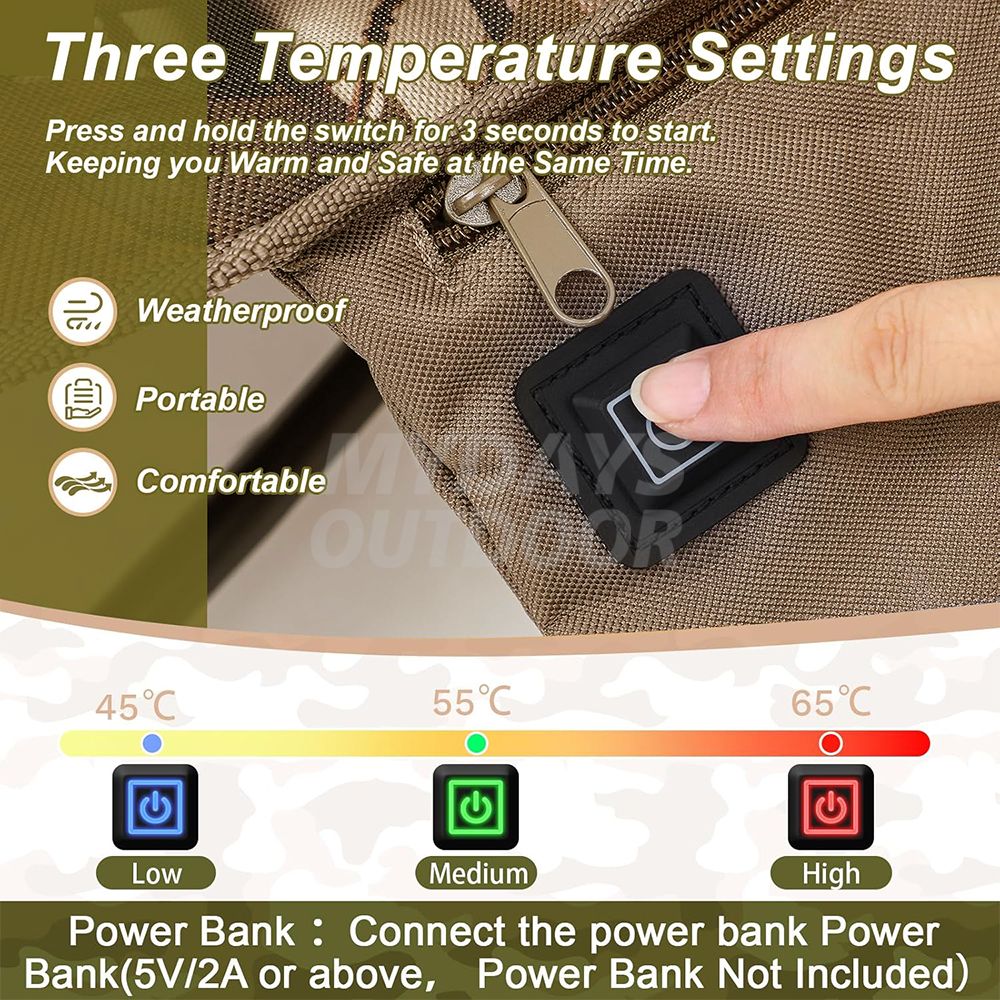 3 Levels Heated Hunting Chair MDJR005