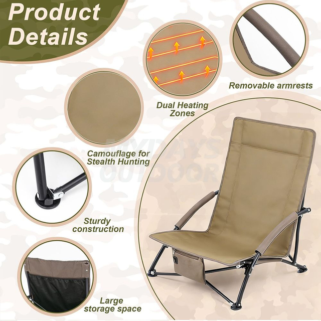 3 Levels Heated Hunting Chair MDJR005